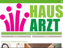 Tablet Screenshot of m.arzt-ackerl.at